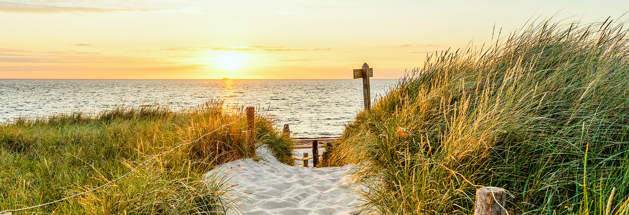 Graal-Müritz Strand Sonnenuntergang