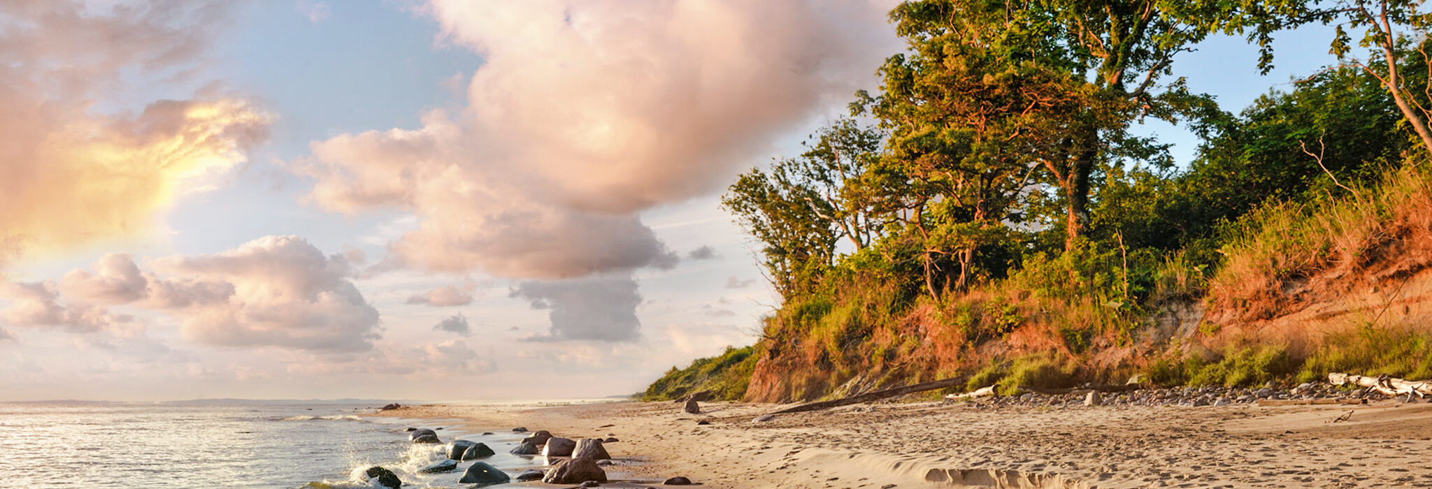 Polnische Ostsee Swinemünde Strand