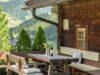 Tirol Sommer Hütte Terrasse