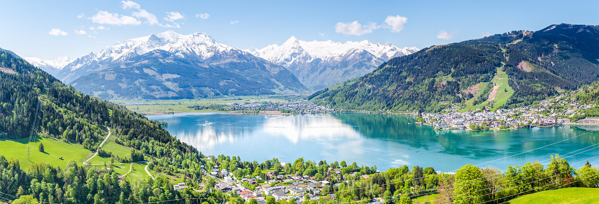 Aletschgebiet See Alpen Sommer