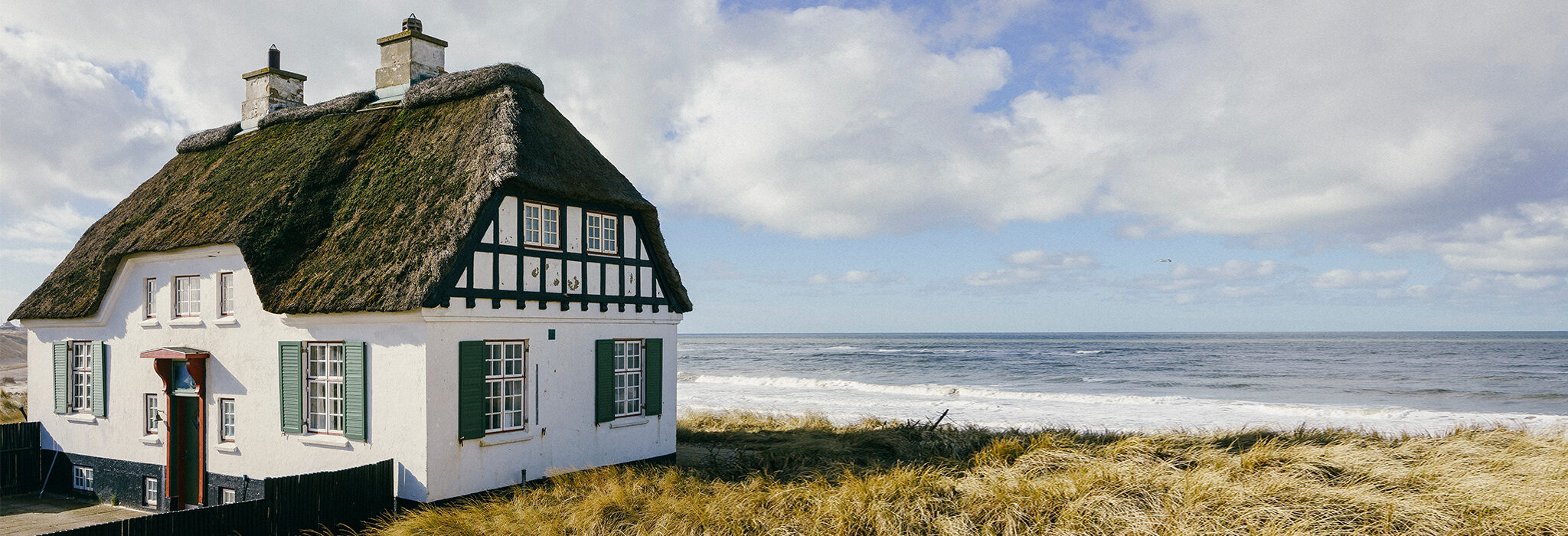 Reetdachhaus am Strand