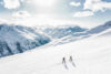 Panoramablick beim Skilanglauf