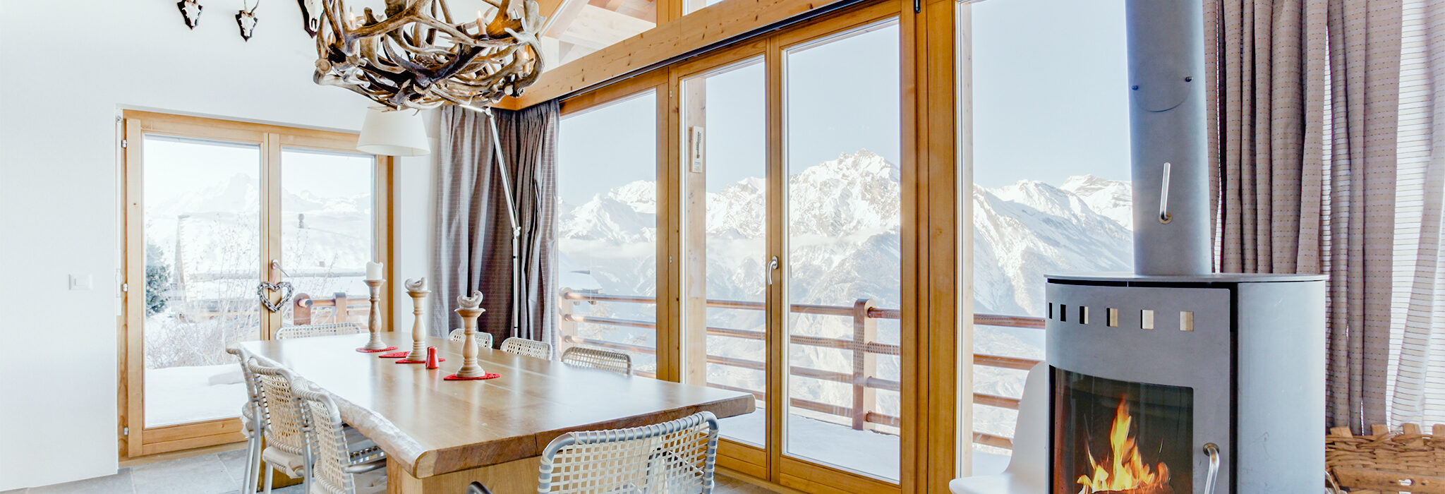 Chalet in Portes du Soleil mit Kamin und Panorama