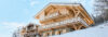 Chalet Alpen Gruppenhaus Schnee