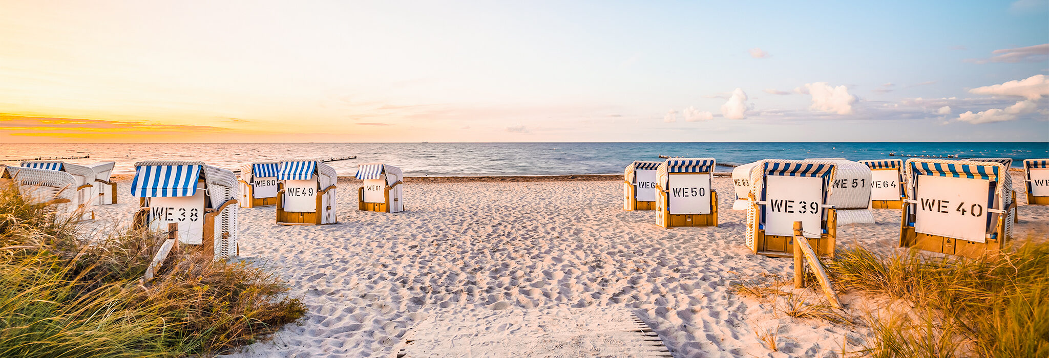 Ferienhaus an der Ostsee - Strandkörbe, Sand und Sonne