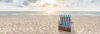 Ostsee Polen Sandstrand Strandkorb