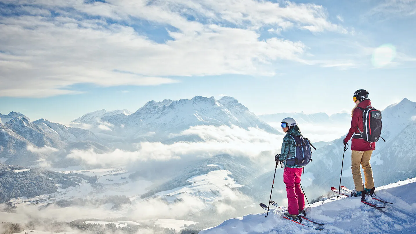Ausicht in Saalbach Hinterglemm Fieberbrunn Leogang