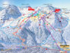 Pisten, Lifte und Routen im Skigebiet Gargellen - Tal Montafon