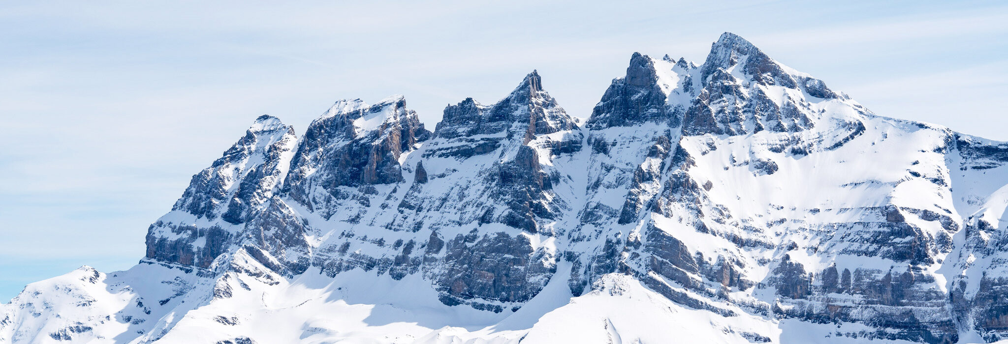Bergkette Dents du Midi, Portes du Soleil